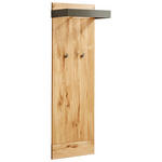 GARDEROBENPANEEL in 56/165/32 cm - Eichefarben/Anthrazit, Natur, Holz/Metall (56/165/32cm) - Waldwelt