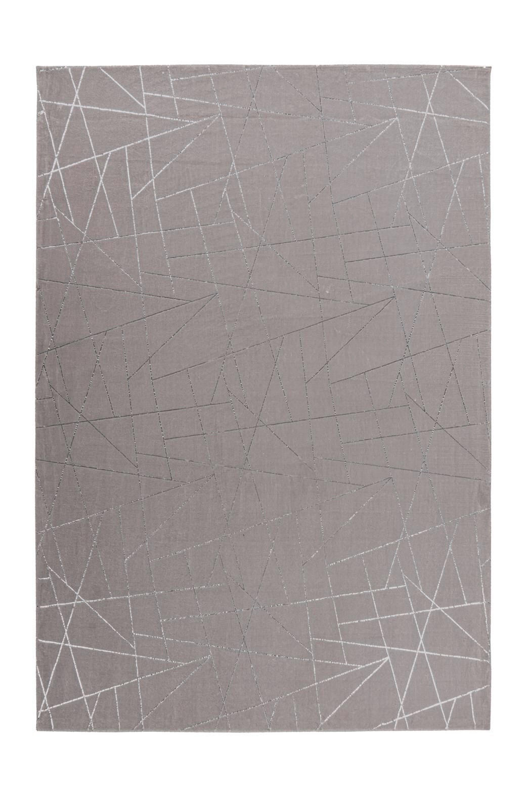 TEPPICH 200/290 cm Bijou 125 Taupe / Silber  - Taupe/Silberfarben, KONVENTIONELL, Textil (200/290cm)