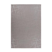 LÄUFER 80/150 cm Bijou 125 Taupe / Silber Silberfarben, Taupe  - Taupe/Silberfarben, KONVENTIONELL, Textil (80/150cm)