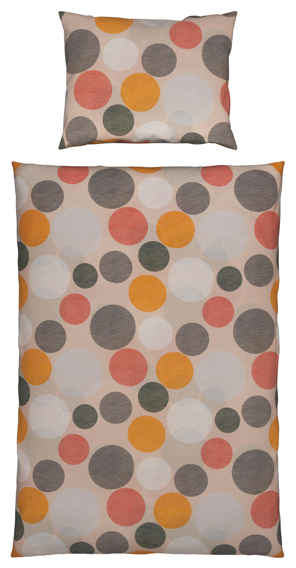 BETTWÄSCHE 140/200 cm  - Grau, Textil (140/200cm) - Novel