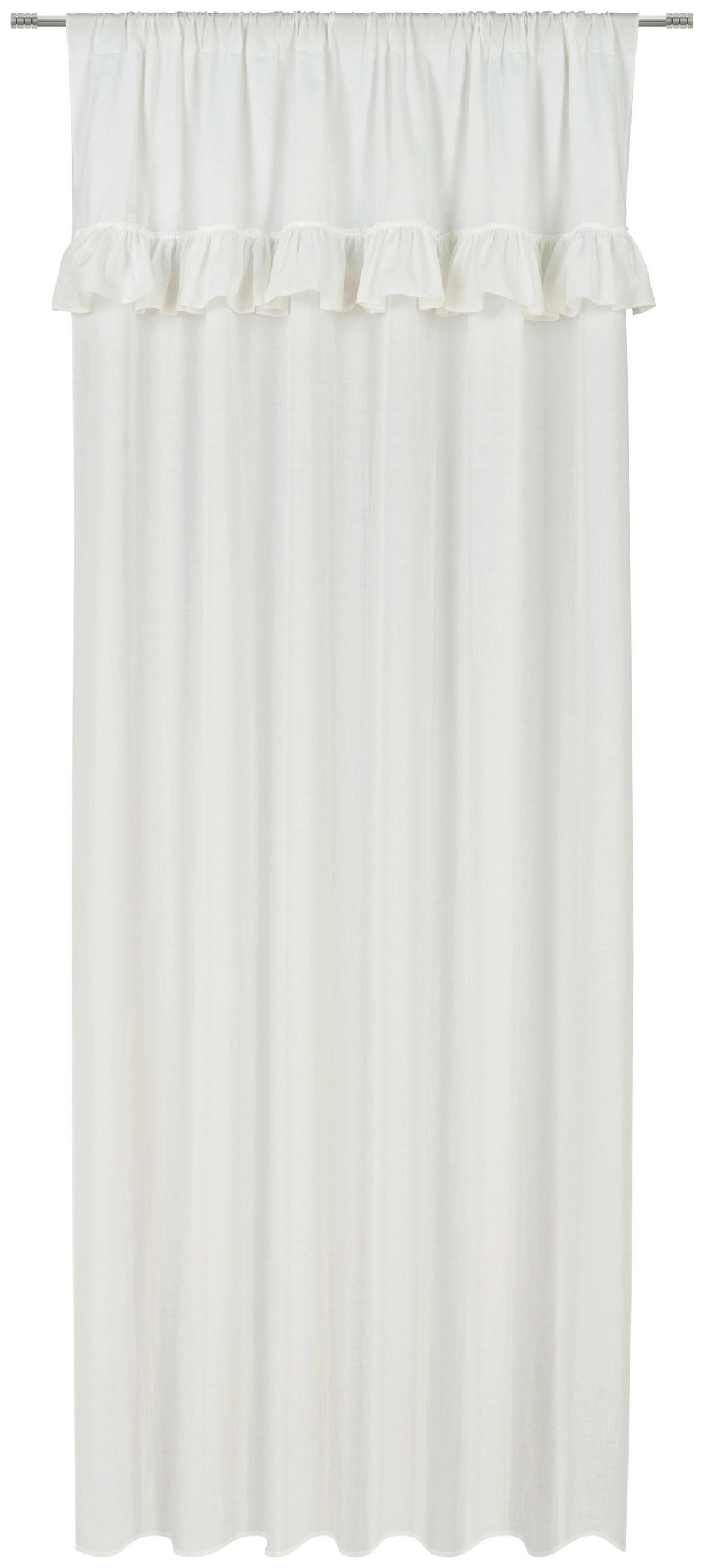 FERTIGVORHANG  halbtransparent   140/255 cm  - Creme, ROMANTIK / LANDHAUS, Textil (140/255cm) - Esposa