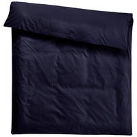 DUVETBEZUG Uno Satin 160/210 cm  - Dunkelblau, Basics, Textil (160/210cm) - Dieter Knoll