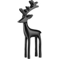 DEKOHIRSCH RIPOSO  - Schwarz, Basics, Metall (10/21/3cm) - Leonardo