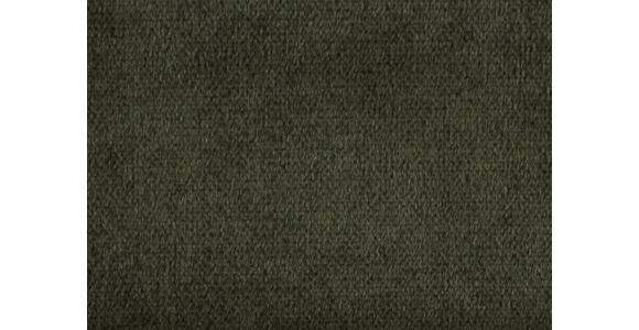 ECKSOFA in Velours Olivgrün  - Schwarz/Olivgrün, KONVENTIONELL, Holz/Textil (161/260cm) - Carryhome