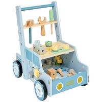 DJEČJA GURALICA/HODALICA   - svijetlo zelena/bijela, Basics, drvo/plastika (40/29,5/46cm) - My Baby Lou