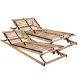 LATTENROSTSET 200/200 cm  - Birkefarben, Basics, Holz/Kunststoff (200/200cm) - Sleeptex