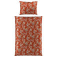 WENDEBETTWÄSCHE Satin 140/200 cm  - Rostfarben, KONVENTIONELL, Textil (140/200cm) - Esposa