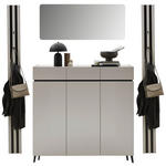 GARDEROBE 4-teilig  in 185/199/40 cm  - Kaschmir, Design, Holzwerkstoff (185/199/40cm) - Voleo