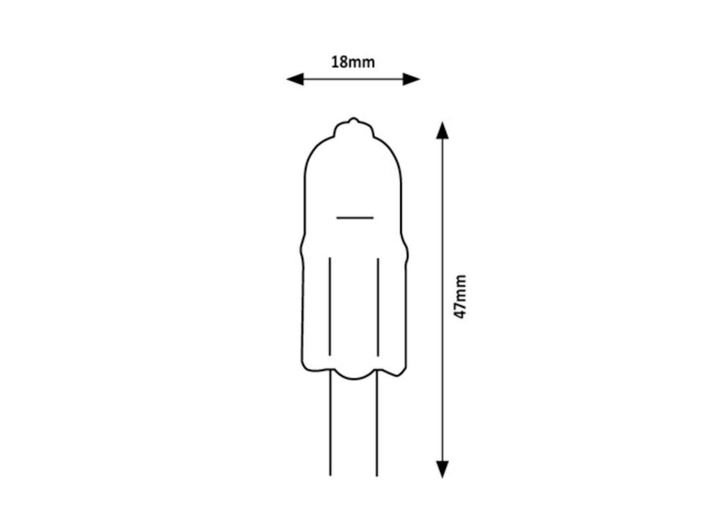 LED ŽARULJA - bijela, Basics, plastika (1.8/4.7cm)