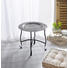 BEISTELLTISCH in Silberfarben - Silberfarben, LIFESTYLE, Metall (41/36cm) - Ambia Home BEISTELLTISCH in Silberfarben - Silberfarben, LIFESTYLE, Metall (41/36cm) - Ambia Home