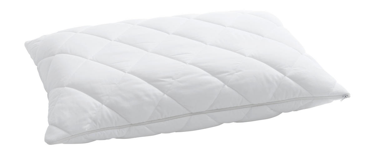 NACKENKISSEN 50/70 cm  - Weiss, Basics, Textil (50/70cm) - Billerbeck