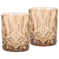 WHISKY-GLÄSERSET 295 ml 2-teilig  - Braun, LIFESTYLE, Glas - Nachtmann