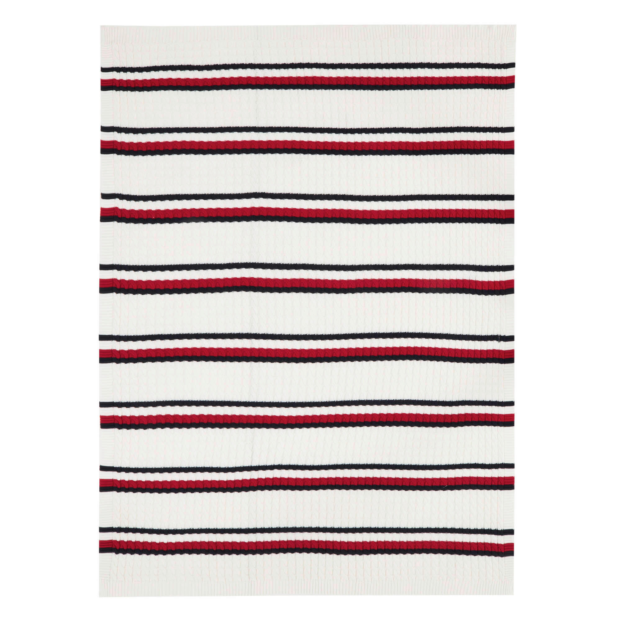 PLÉD 130/170 cm  - kék, Basics, textil (130/170cm) - Tommy Hilfiger