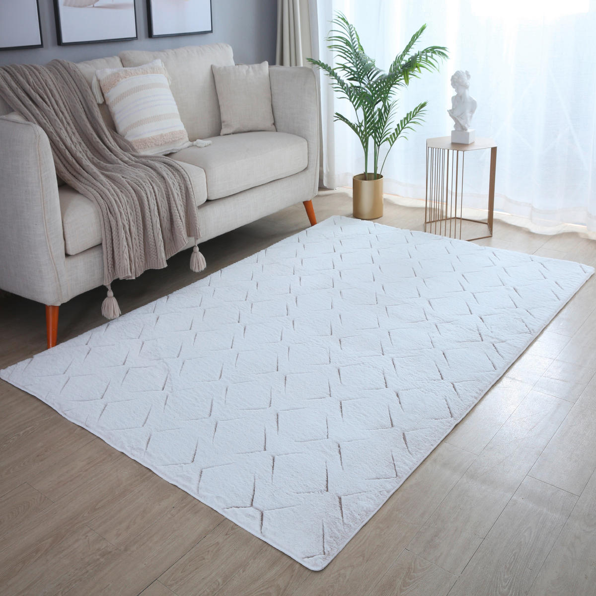FLACHWEBETEPPICH 140/200 cm Vision Beige  - Beige, Basics, Textil (140/200cm) - Novel