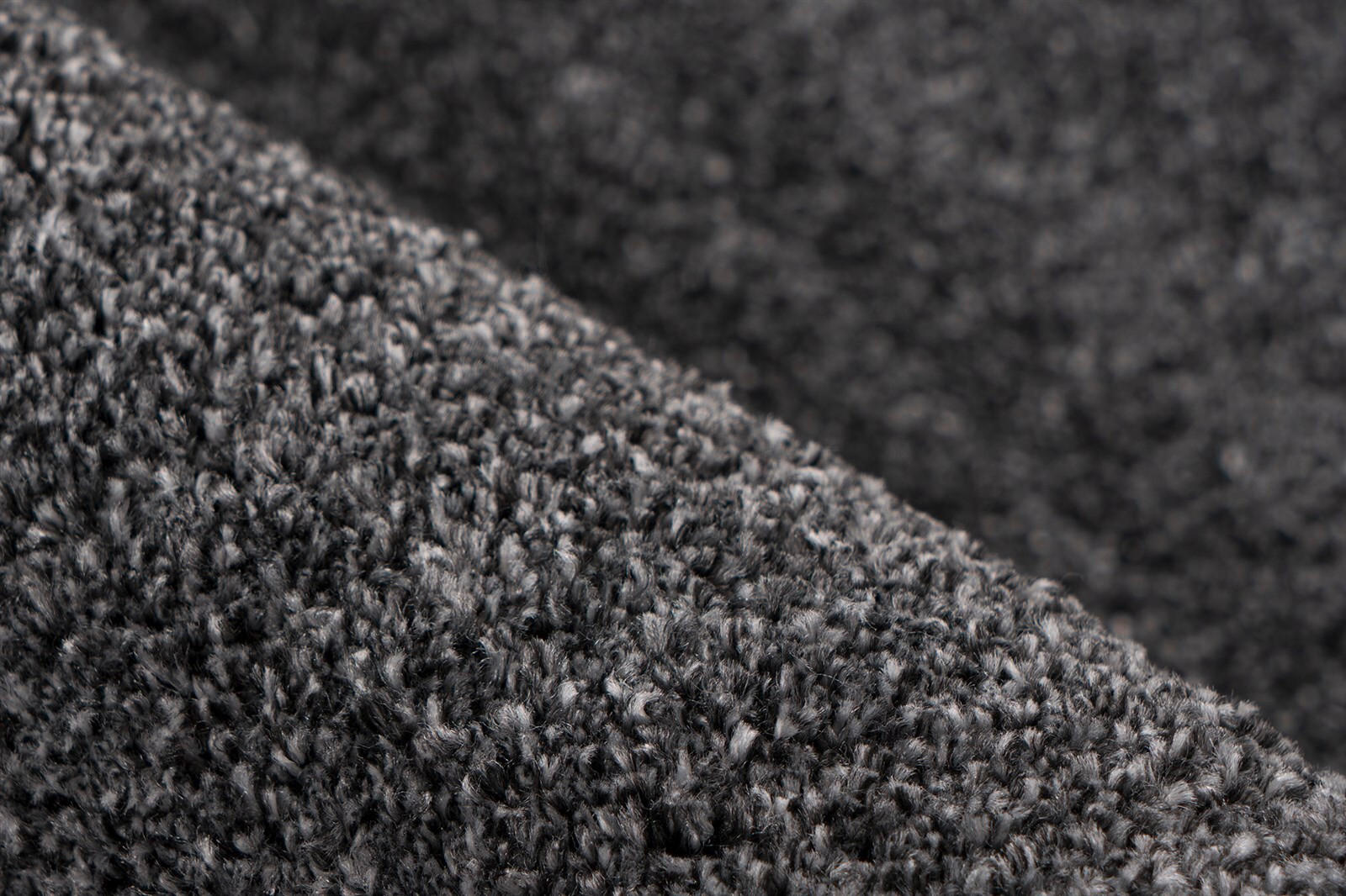 TEPPICH 80/150 cm Nila 100 Anthrazit Anthrazit  - Anthrazit, KONVENTIONELL, Textil (80/150cm)