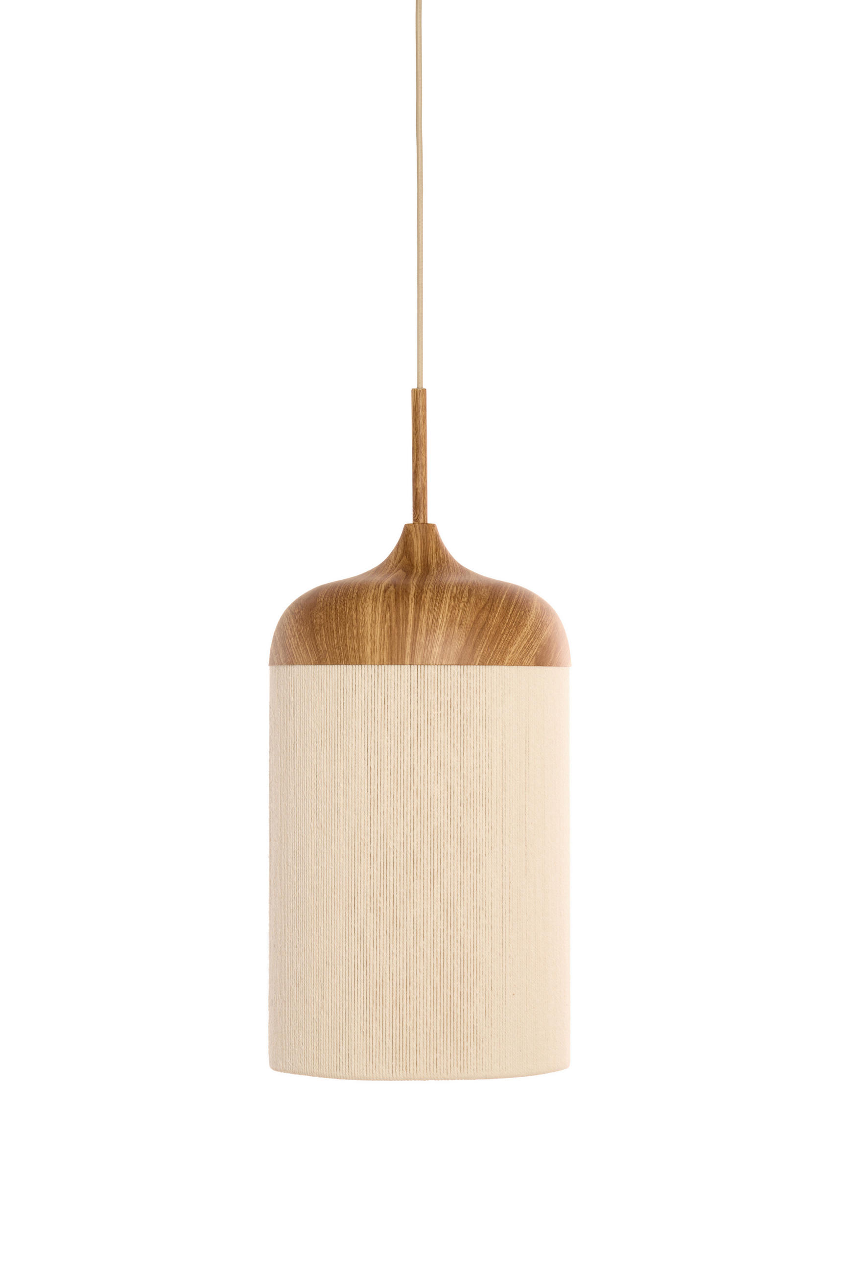 HÄNGELEUCHTE Dania 16/31/31 cm   - Creme, Design, Kunststoff/Textil (16/31/31cm) - Light & Living