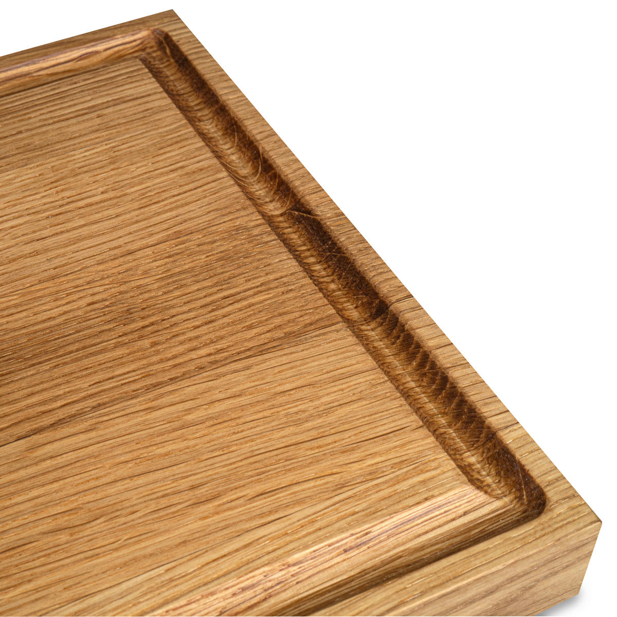 SCHNEIDEBRETT  45/3/29,5 cm    - Eichefarben, Basics, Holz (45/3/29,5cm)