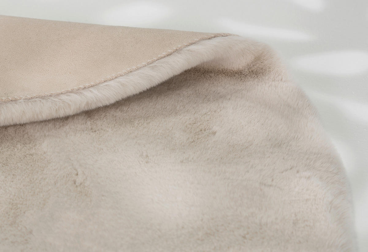 FELLTEPPICH 120 cm Tender 6281/52 D180 000  - Creme, KONVENTIONELL, Textil (120cm) - Schöner Wohnen