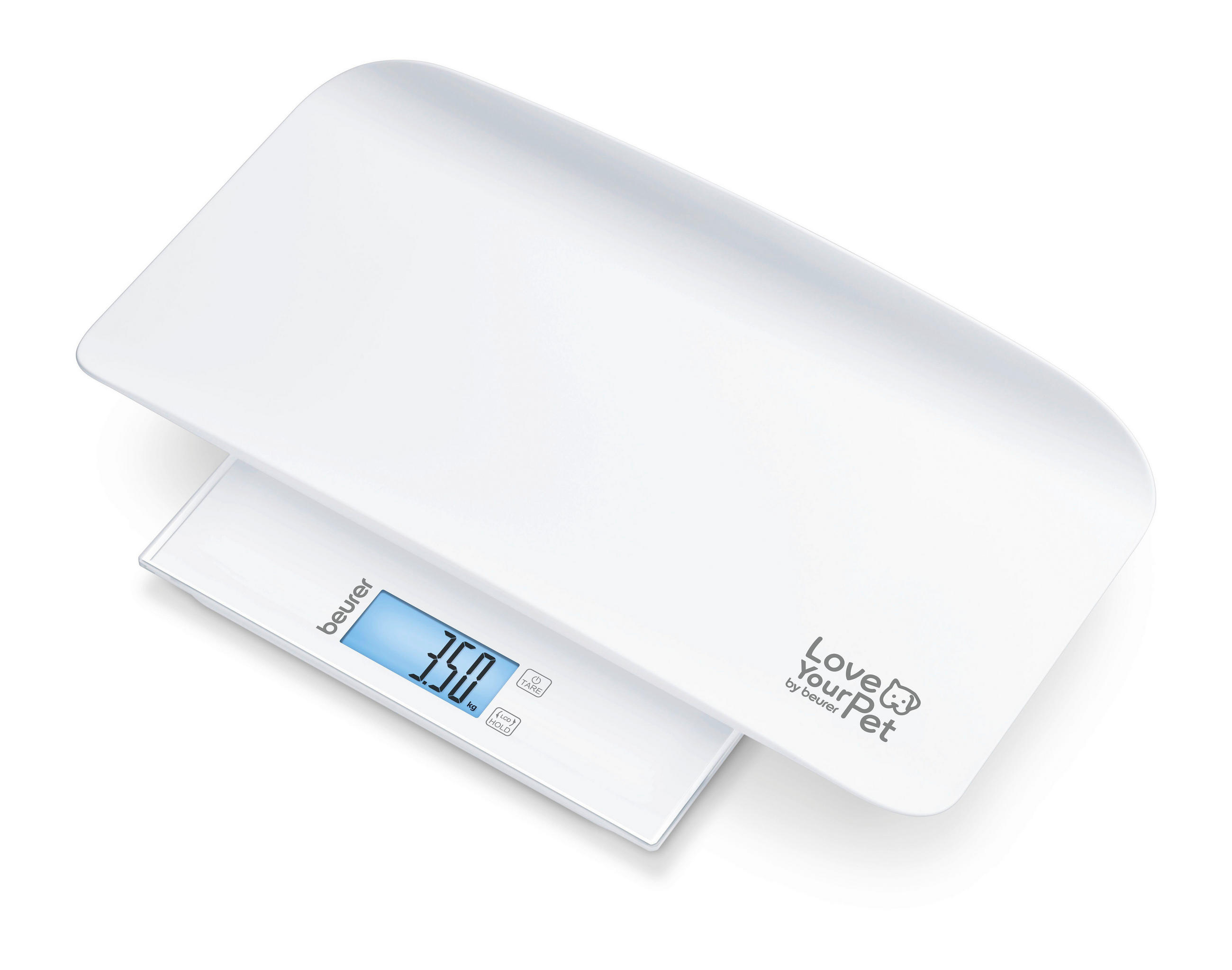 PERSONENWAAGE  - Weiß, Trend, Kunststoff (30/30/3cm) - Beurer