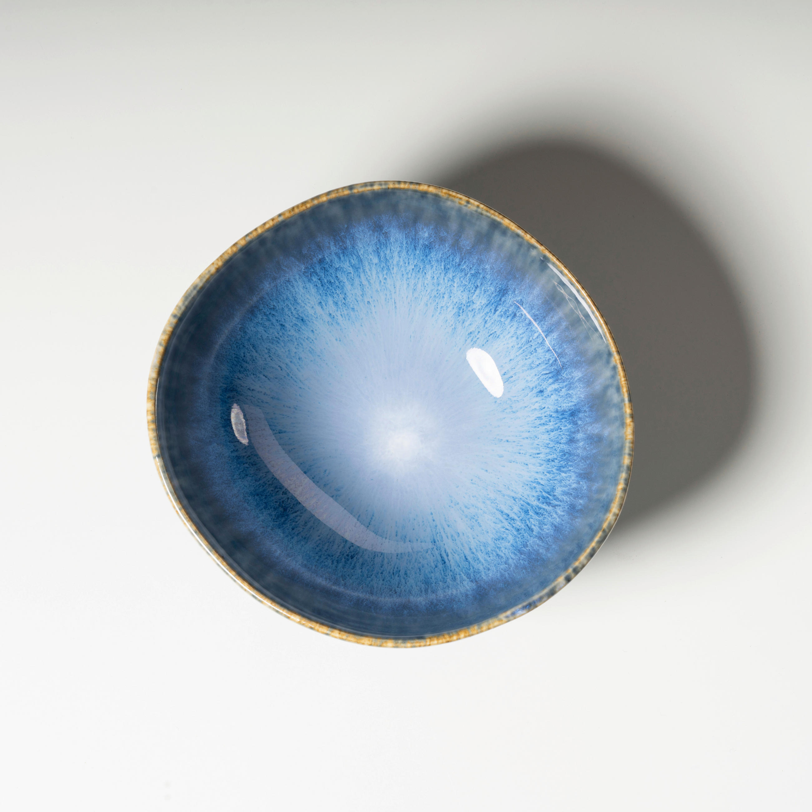 MÜSLISCHALENSET WILDE SCHLUCHT  - Blau, Basics, Keramik (17,4/7cm) - Gipfelstück