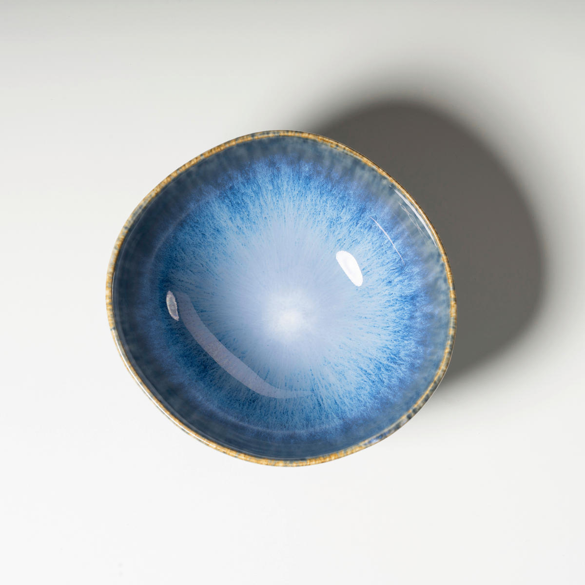 MÜSLISCHALENSET WILDE SCHLUCHT 4-teilig  - Blau, Basics, Keramik (17,4/7cm) - Gipfelstück