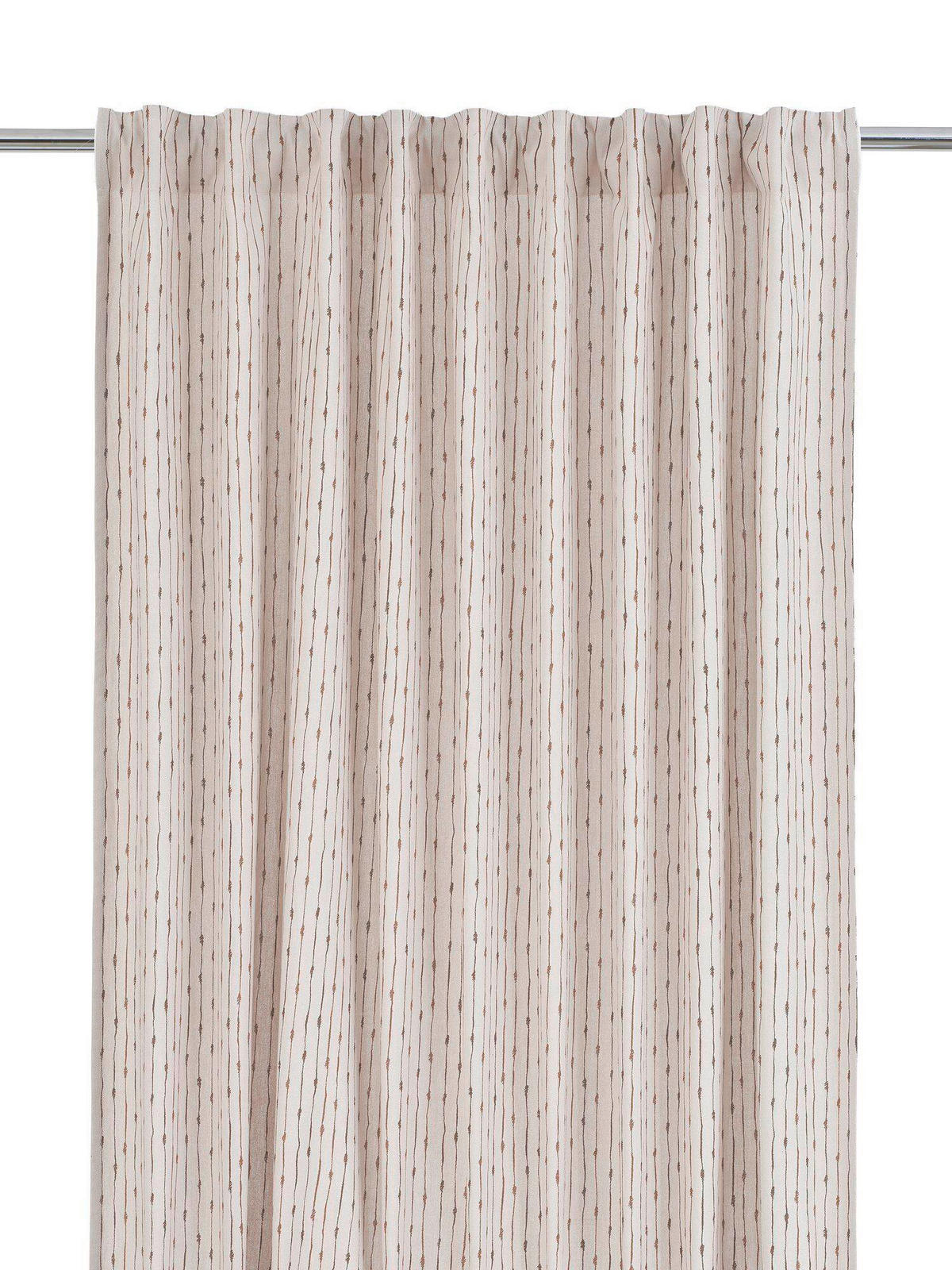 FERTIGVORHANG    140/280 cm 2 Stück  - Braun, Design, Textil (140/280cm) - Svanefors