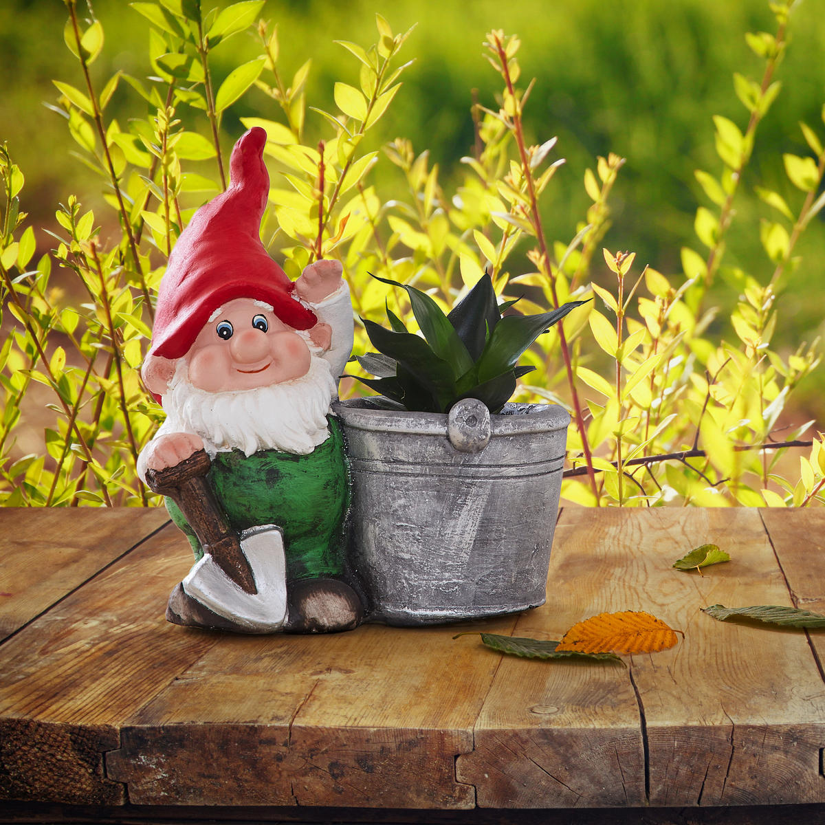 DEKOZWERG - Blau/Rot, Trend, Metall (31/33/19cm)