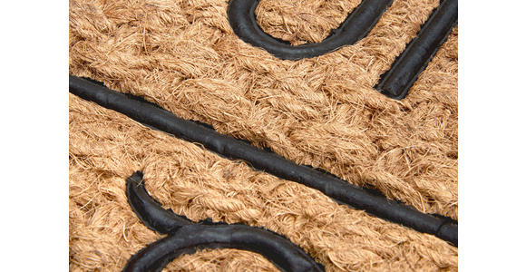 KOKOSMATTE 45/75 cm Mix Mats  - Hellbraun/Schwarz, Basics, Naturmaterialien/Kunststoff (45/75cm) - Esposa