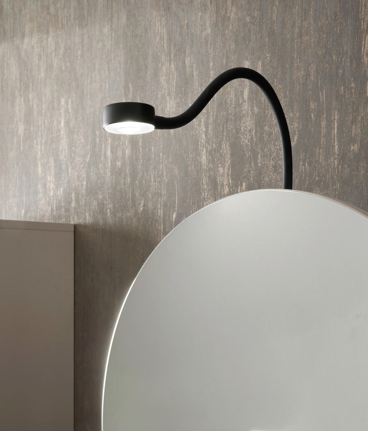 TÜKRÖS SZEKRÉNY 60/60/20 cm  - kasmírszínű, Lifestyle, faalapú anyag/Üveg (60/60/20cm) - home24