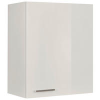 KÜCHENOBERSCHRANK 60/72/35 cm  in Hellgrau  - Edelstahlfarben/Hellgrau, MODERN, Holzwerkstoff (60/72/35cm) - Nobilia