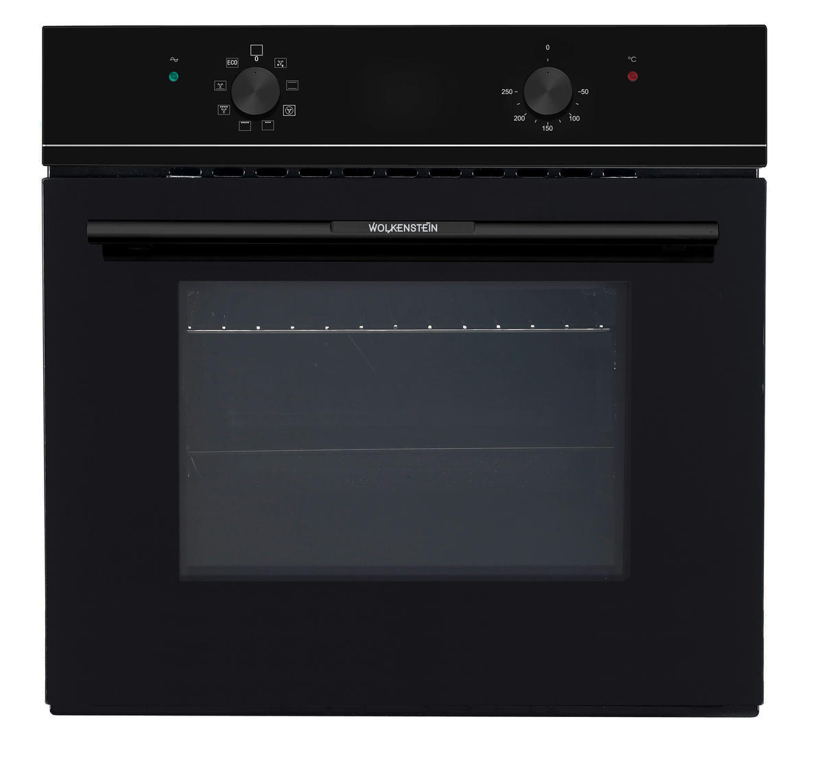 BACKOFEN WMO 70  - Schwarz, Konventionell, Glas/Metall (59,5/59,5/55cm) - Wolkenstein
