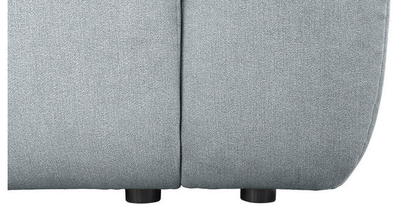 ECKSOFA  in Velours Grau  168/298 cm  - Schwarz/Grau, KONVENTIONELL, Kunststoff/Textil (168/298cm) - Carryhome