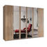 DREHTÜRENSCHRANK 6-türig Sonoma Eiche - Alufarben/Sonoma Eiche, KONVENTIONELL, Holzwerkstoff/Kunststoff (300/216/58cm) - Hom`in DREHTÜRENSCHRANK 6-türig Sonoma Eiche - Alufarben/Sonoma Eiche, KONVENTIONELL, Holzwerkstoff/Kunststoff (300/216/58cm) - Hom`in