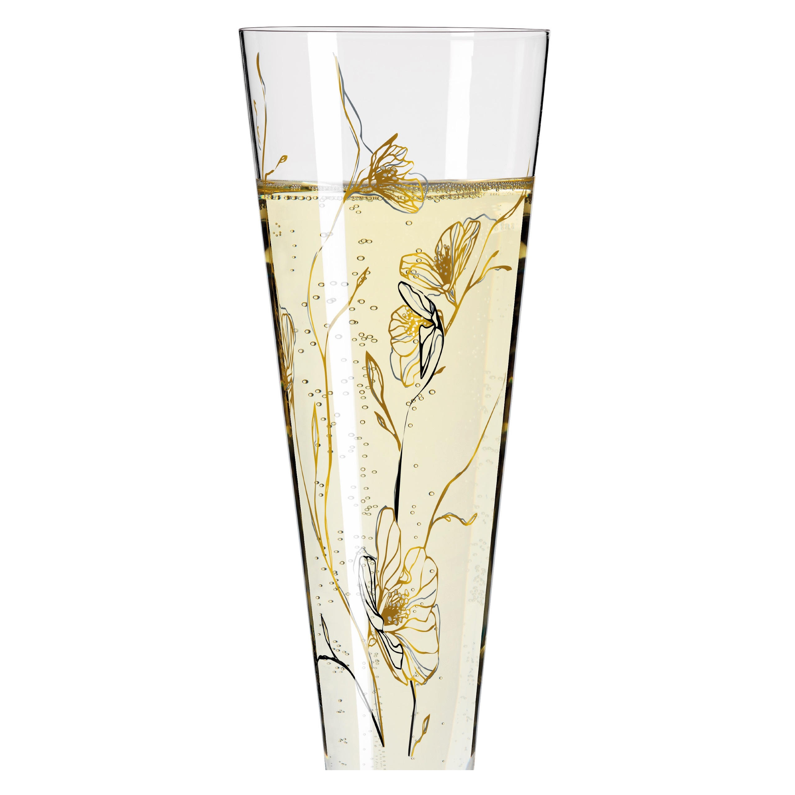CHAMPAGNERGLAS - Silberfarben/Goldfarben, LIFESTYLE, Glas (7,2/24cm) - Ritzenhoff