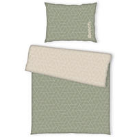 BETTWÄSCHE 140/200 cm  - Grün, Basics, Textil (140/200cm) - Bench