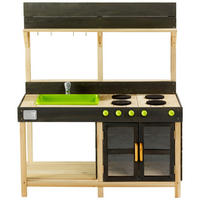 KINDERKÜCHE EXIT YUMMY 200  - Grau, KONVENTIONELL, Holz/Kunststoff (102/55/115cm) - EXIT Toys