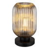BORDSLAMPA 14/24 cm   - grå/svart, Klassisk, metall/glas (14/24cm) - Globo