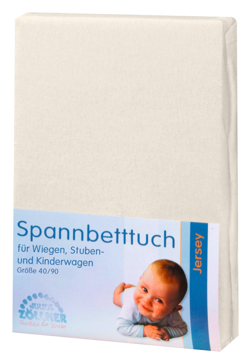 KINDERSPANNBETTTUCH 40/90 cm   - Creme, Basics, Textil (40/90cm) - Zöllner
