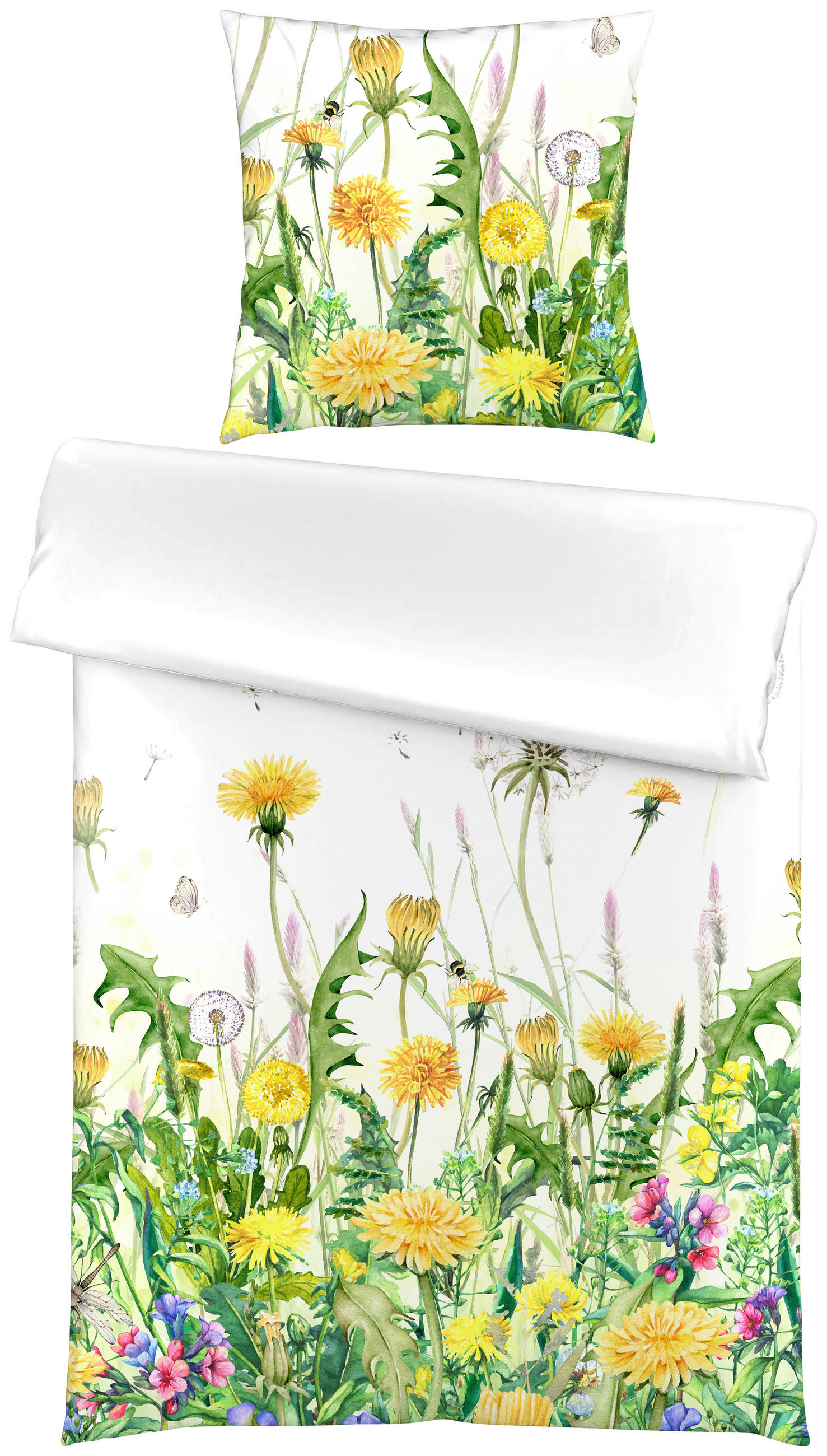 WENDEBETTWÄSCHE Satin 155/220 cm  - Multicolor, Textil (155/220cm) - Esposa