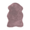 HOCHFLORTEPPICH 60/90 cm Rabbit Sheepskin 225 Lila Lila  - Lila, KONVENTIONELL, Textil (60/90cm)