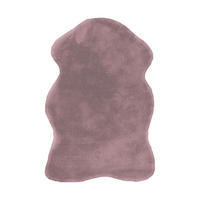 HOCHFLORTEPPICH 60/90 cm Rabbit Sheepskin 225 Lila Lila  - Lila, KONVENTIONELL, Textil (60/90cm)