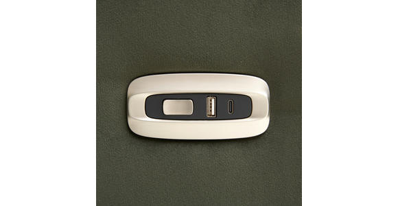 RELAXSESSEL in Metall, Textil Grün  - Schwarz/Grün, Design, Textil/Metall (81/110/95cm) - Carryhome