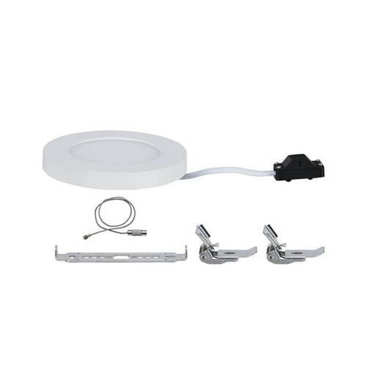 LED-PANEEL  - Weiß, Basics, Kunststoff (11,6cm) - Paulmann