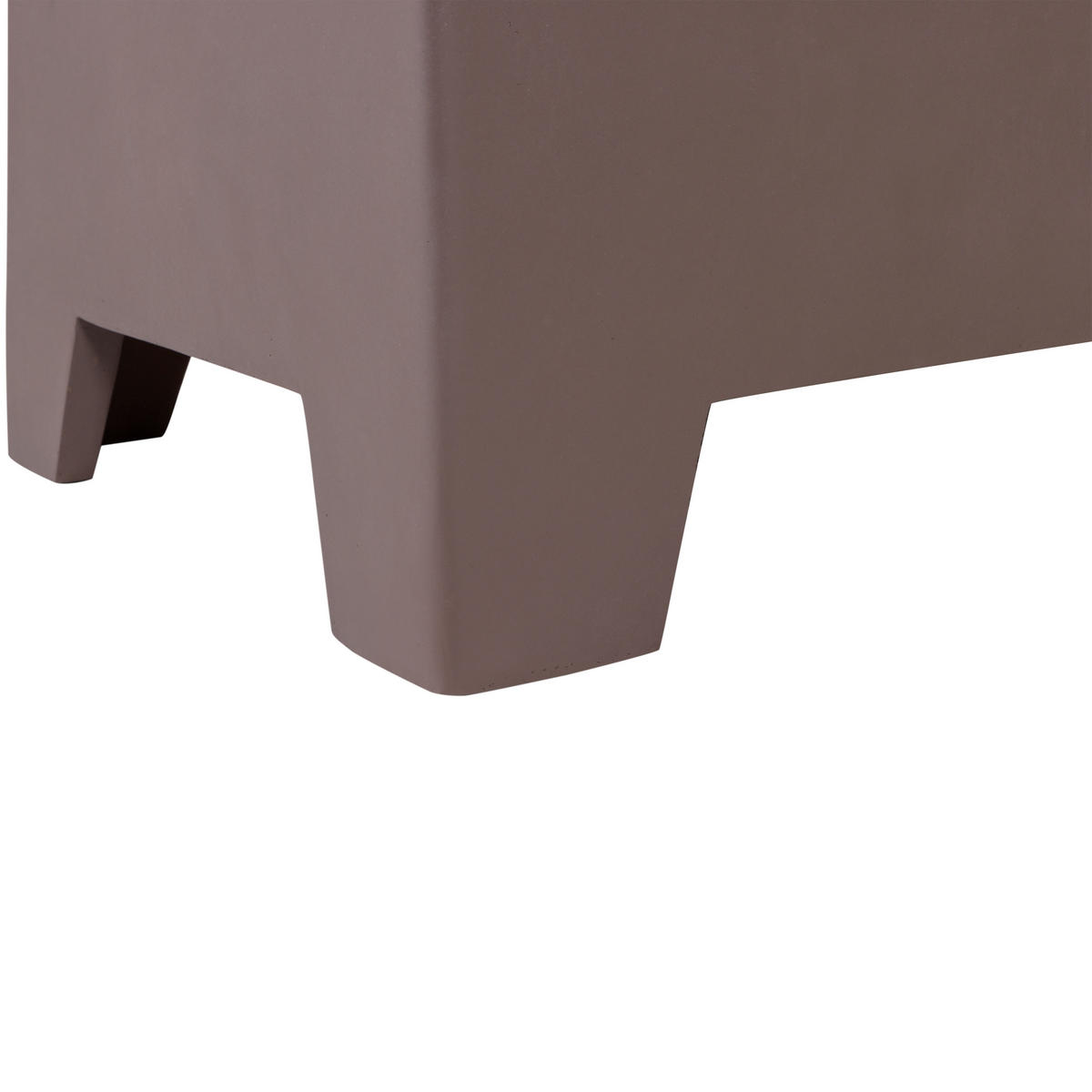 BEISTELLTISCH in Glas, Keramik 50/50/36 cm  - Braun, Design, Glas/Keramik (50/50/36cm) - Livetastic