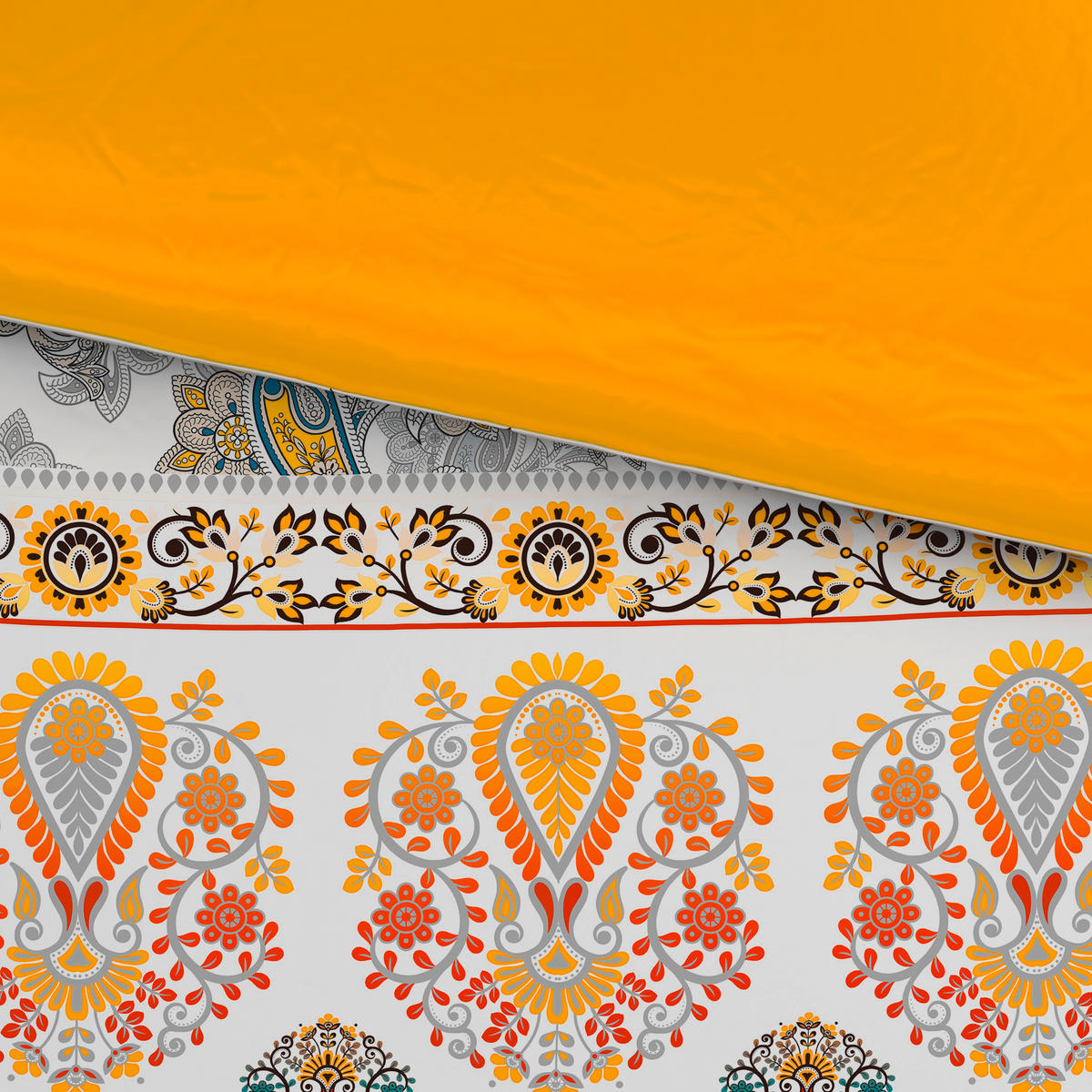 OBOJSTRANNÁ POSTEĽNÁ BIELIZEŇ, satén, viacfarebná, 140/200 cm - viacfarebná, Trend, textil (140/200cm) - Esposa