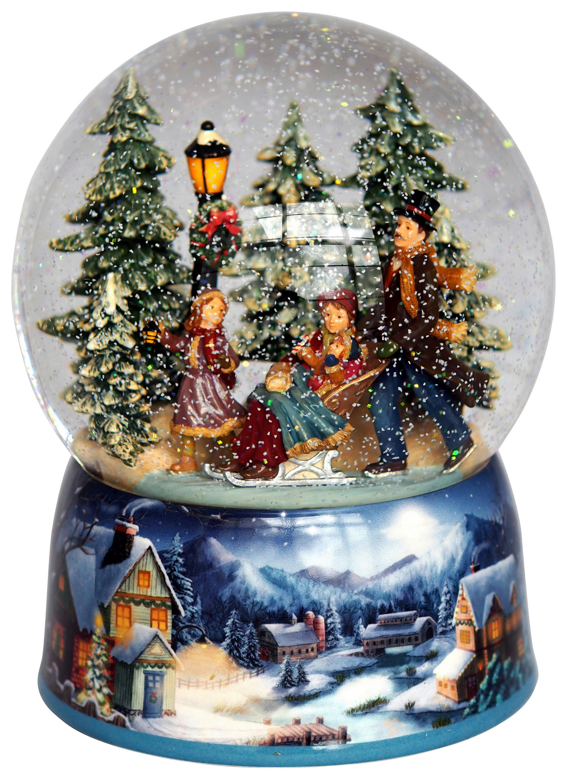 SCHNEEKUGEL - Multicolor, Basics, Glas/Keramik (15/19cm)
