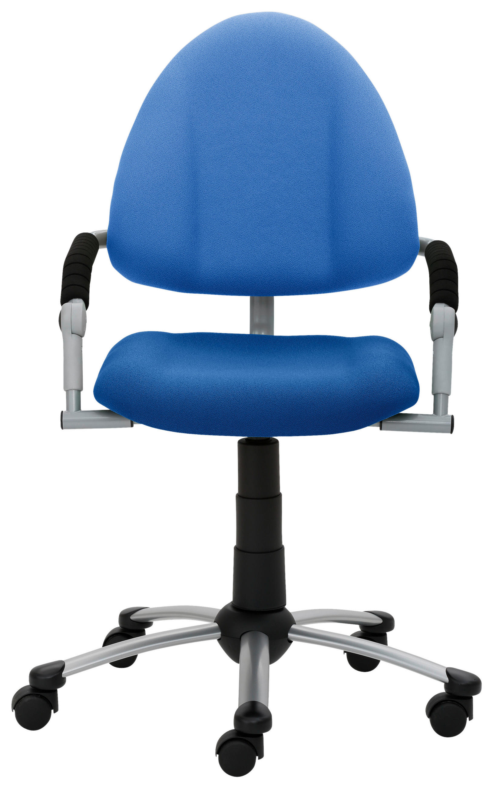 JUGENDDREHSTUHL  in Blau  - Blau, Basics, Textil/Metall (58,5/80(93)/60cm) - Stylife