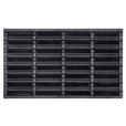 KOKOSMATTE 40/60 cm Mix Mats  - Schwarz, Basics, Naturmaterialien/Kunststoff (40/60cm) - Esposa