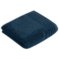 HANDTUCH Vienna Style Supersoft NOS Vossen Wäsche Blau  - Blau, Basics, Textil (110/60cm) - Vossen
