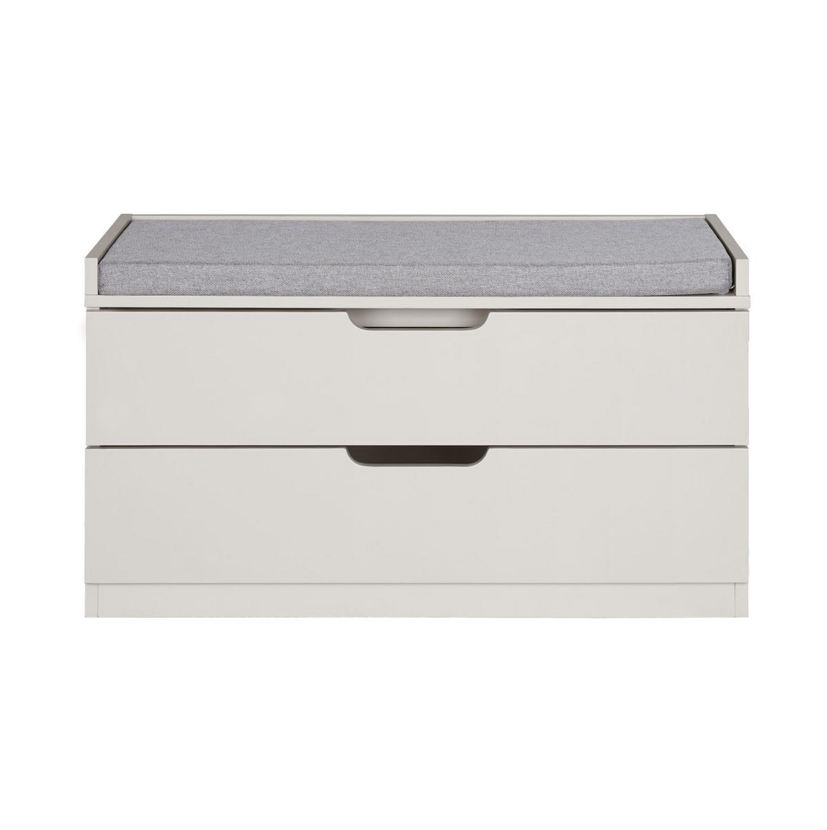 GARDEROBENBANK - Grau, Design, Textil (80/44,5/35,5cm) - MID.YOU